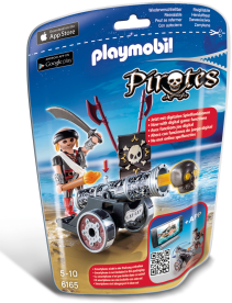 Playmobil Pirates, Pirat med svart kanon