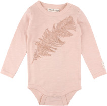 Small Rags, Långärmad body, Cameo rose