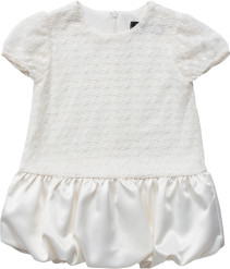 Cadeau, Klänning, Baby, Vit