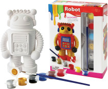 Måla figur i porslin, Robot