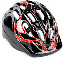 LUMINA, Cykelhjälm, Röda linjer, Strl XS/S