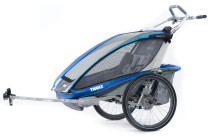 Thule, Chariot CX2, Multivagn för 2 barn, Blue