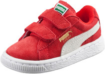 Puma, Sneakers, Suede 2 Straps Kids, Röd