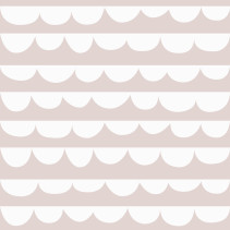 Sne Design, Fondvägg, Changing waves pink