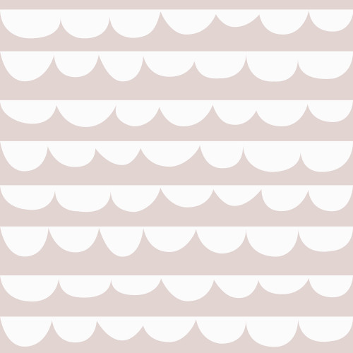Sne Design, Fondvägg, Changing waves pink