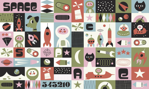 Ingela P Arrhenius, Fondvägg, Space green