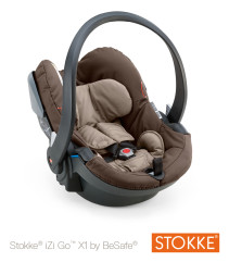 Stokke, Babyskydd, iZi Go X1 by BeSafe, Brown