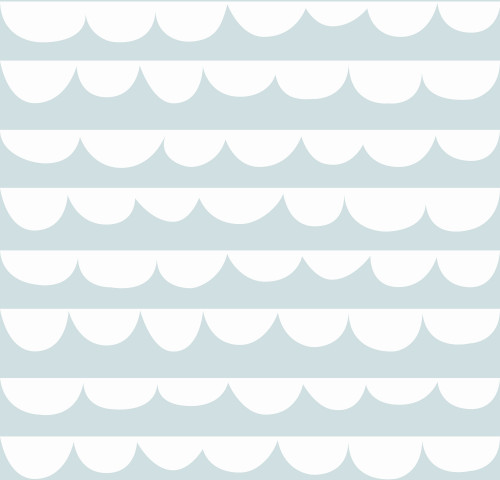 Sne Design, Fondvägg, Changing waves dusty mint