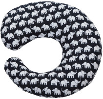 Rätt Start, Amningskudde, Elefant, Svart