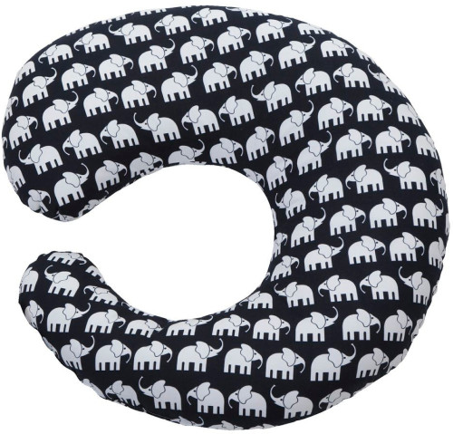 Rätt Start, Amningskudde, Elefant, Svart