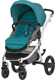Britax Affinity, 2016, Sittvagn, White/Lagoon Green, Paket
