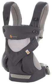 Ergobaby 360, Bärsele, Cool Air, Grå