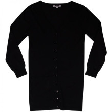 Native, Cardigan, Long, Tina, Black