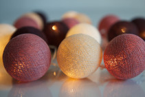 Irislights, Ljusslinga, Dusty Pink