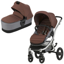 Britax Affinity, 2016, Duovagn, Silver/Wood Brown, Paket