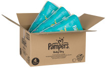 Pampers, Baby Dry, Storlek 4+, Månadsbox, 152 st blöjor
