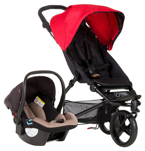 Mountain Buggy, Travel System, Sittvagn Mini & Babyskydd Protect