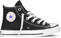 Converse, Canvassko, All Star, Högt skaft, Svart