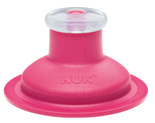 NUK, Spillfri Sportpip i silikon, Rosa