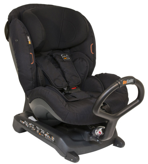BeSafe, Bilbarnstol, iZi Kid X3 ISOFix, Black Cab, Plusgodkänd