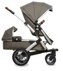 Joolz Geo 2015, Duo, Syskonvagn, Elephant Grey, Paket