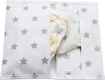 Dooky, Nappy Pack, Miniskötväska, Stjärnor, Silver