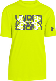 Under Armour, T-shirt, Glow Script, Gul