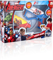 The Avengers, Laser guns