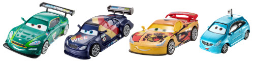 Disney Pixar Cars, Cars Diecast, 4-pack, Inkl Miguel Camino