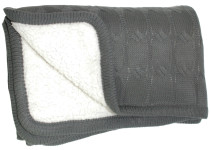 Vinter & Bloom, Filt, Teddy, Charcoal