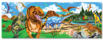 Melissa & Doug, Floor Puzzle, Land of Dinosaurs, 48 Pieces