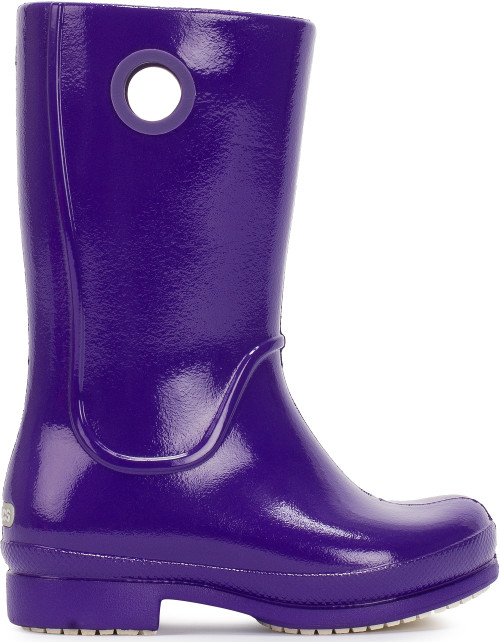 Crocs, Wellie Patent Rain Boot