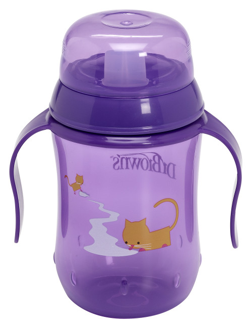 Dr.Brown, Training Cup, 270 ml, Lila