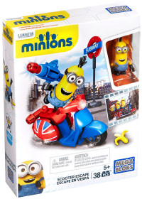 Mega Bloks, Minions, Movie Playset, Scooter Escape