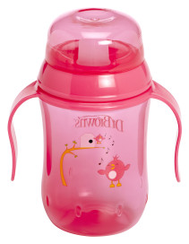 Dr.Brown, Training Cup, 270 ml, Rosa