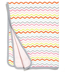 Skip Hop, Babyfilt, Starry Chevron, Rosa