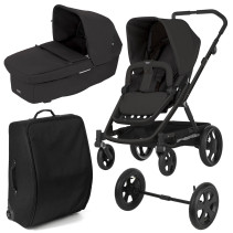 Britax Go, 2016, Duovagn, Cosmos Black + Resväska och terränghjul, Paket