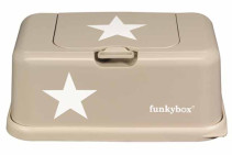 Funkybox, Förvaringsbox för våtservetter, Beige
