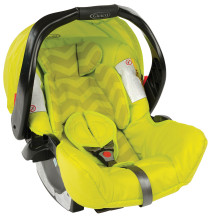 Graco, Babyskydd, Junior Baby, Lime ZigZag