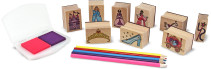 Melissa & Doug, Princess Stamp Set