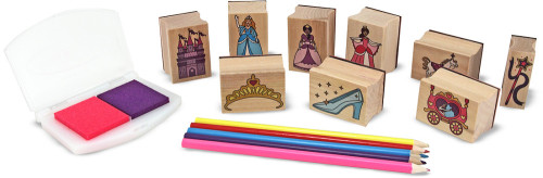 Melissa & Doug, Princess Stamp Set