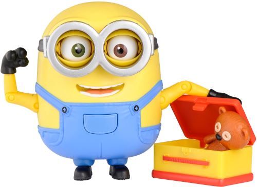Minions Deluxe Action figures, Bob With Teddy Bear