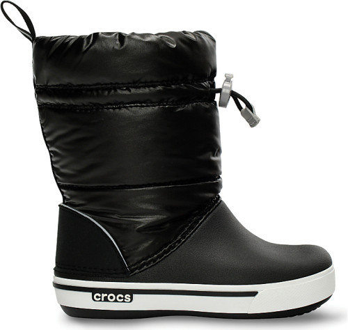 Crocs, Boots, Iri Gust, Black/White