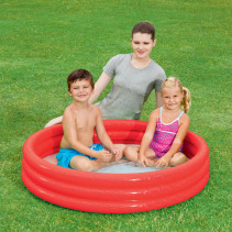 Bestway, Pool, Rund, 122 x 25 cm, Röd