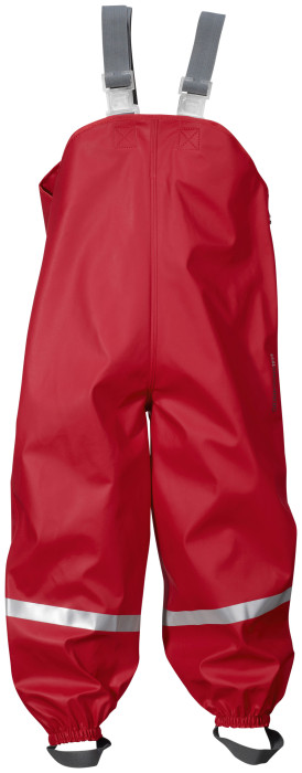 Didriksons, Regnbyxor, Plaskeman, Kids, Flag red