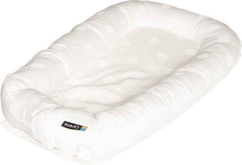 Carena, Mysingen, Baby Nest, Vit med vita prickar