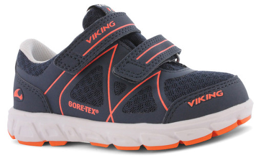 Viking, Fritidsskor, GORE-TEX®, Trym, Navy/Orange