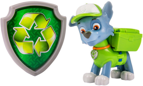 Paw Patrol, Action Pack Pup & Badge, Rocky