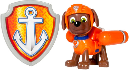 Paw Patrol, Action Pack Pup & Badge, Zuma