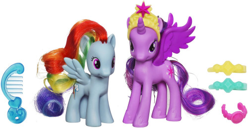 My Little Pony, Crystal Princess Pack, Twilight Sparkle and Rainbow Dash